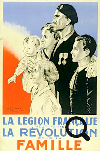 affiche Légion Française Combattants