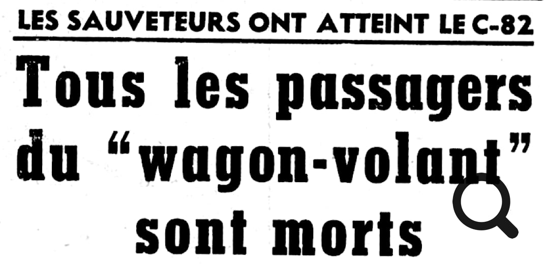 article presse crash C-82